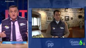 El Gran Wyoming aprovecha el "chalequito" del PP para soltar un 'dardo' envenenado a Casado