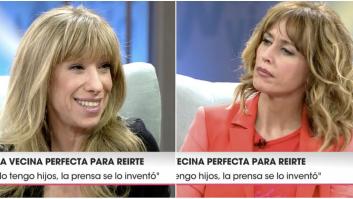 El elegante corte de Nathalie Seseña a Emma García en 'Viva la vida': "Una mentira es una mentira"