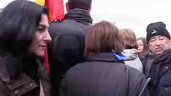 La ministra Dolores Delgado abandona un acto de la Generalitat en Mauthausen por una alusión a "los presos políticos"