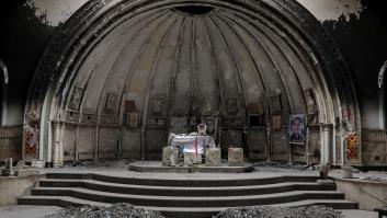 Así es el regreso de los cristianos a Qaraqosh (Irak), tras ser reconquistado al Estado Islámico (FOTOS)