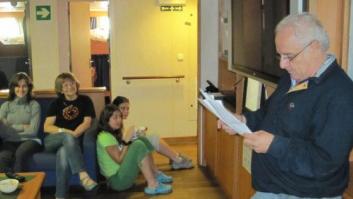 Javier Reverte resuelve la financiación de la I+D en 15 segundos