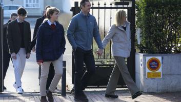 Urdangarin, paseo familiar y misa por Navidad