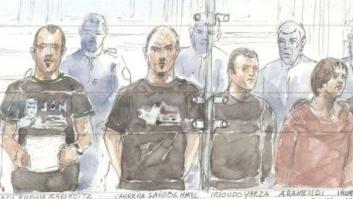 Txeroki y los otros etarras juzgados en París, expulsados del tribunal al grito de "gora ETA"
