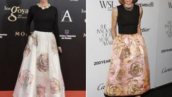 Mismo vestido, distinta famosa: ¿quién lo lleva mejor? (FOTOS)