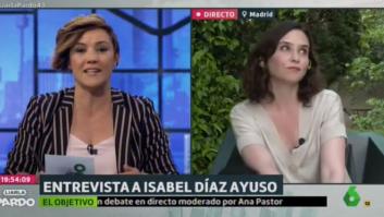 El comentario de Cristina Pardo que ha dejado con esta cara a Díaz Ayuso en 'Liarla Pardo'