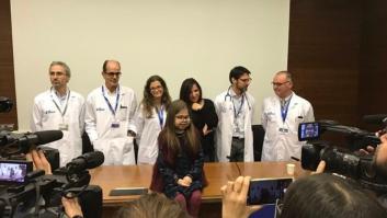 Una niña de 10 años, primera triple trasplantada de corazón, hígado y riñón