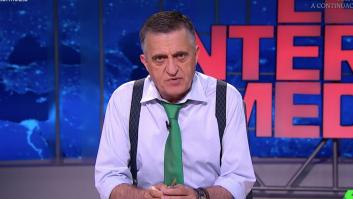 "Ya es mala suerte": el irónico 'dardo' de El Gran Wyoming a Abascal tras recoger su acta de diputado