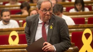 JxCat, ERC y CUP proponen ratificar a Torra y denuncian un "golpe de Estado"