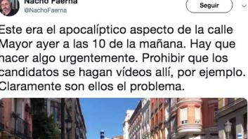 Un tuitero desmonta la teoría de los atascos de un candidato del PP en menos de 30 segundos