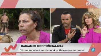 El tremendo cabreo de Toñi Salazar, de Azúcar Moreno, en 'Viva la vida'
