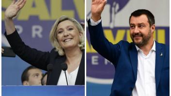 La ultraderecha europea sale a la calle en Milán convocada por Salvini