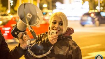 La dirigente ultraderechista de 'Hogar Social', detenida tras okupar la sede del PSOE