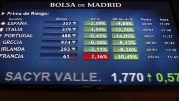La prima de riesgo se dispara hasta los 415 puntos tras los resultados en Italia