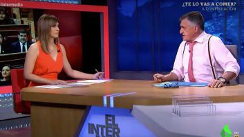 ″¡Ay, qué dura!": el 'lapsus' de Wyoming que deja a Sandra Sabatés con esta cara