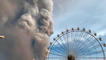 Las impresionantes imágenes del volcán Taal, que está poniendo en riesgo a la población de Filipinas