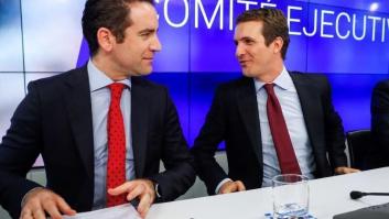 García Egea se reúne por separado con Villegas y Espinosa de los Monteros para empezar a hablar de pactos