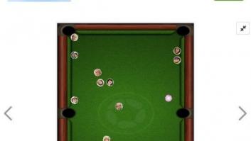 'Crazy Billar', el juego creado por un miembro de Podemos para meter a los políticos en el agujero