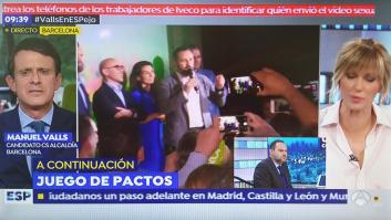 Valls reitera su oferta a Colau y a Collboni: "Por sentido de estado hay que evitar que el soberanismo gobierne Barcelona"
