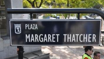 Los fans del Liverpool 'rebautizan' la plaza Margaret Thatcher y la foto se hace viral