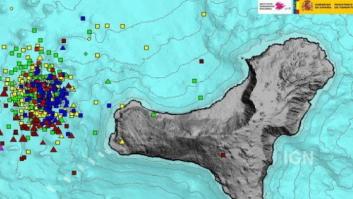 El Hierro registra un temblor de 4.9 grados, el mayor desde que comenzó la erupción volcánica submarina en 2011