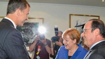 El día que Felipe VI, Hollande y Merkel visitaron Estrasburgo