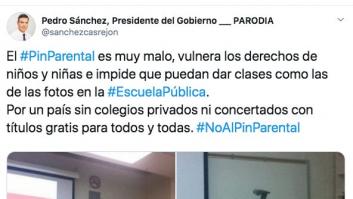 La foto con la que algunos están defendiendo el PIN parental es un fake: esta es la realidad