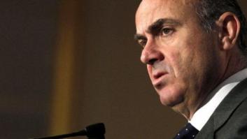 Guindos cifra la caída del PIB entre 5 y 6 décimas en el primer trimestre del año