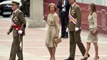 El rey reaparece en el desfile del Día de las Fuerzas Armadas (VÍDEO Y FOTOS)