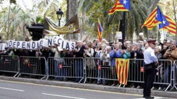 El Tribunal Superior de Justicia de Cataluña considera "un ataque" el apoyo frente a su sede a las imputadas por el 9N