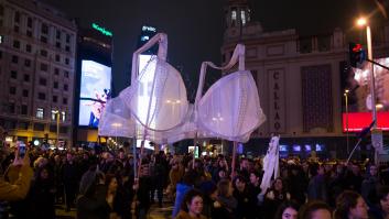 Las españolas toman las calles contra la desigualdad