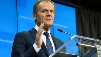 Donald Tusk, favorable a una prórroga de "no más de un año" para el Brexit