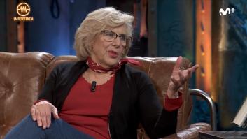 Manuela Carmena responde a la pregunta del sexo de Broncano en 'La Resistencia' para lanzar una advertencia