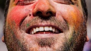 El arcoiris en un rostro