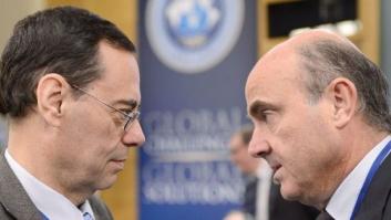 El ministro de Economía, Luis de Guindos, asegura que España preocupa menos ahora que hace un año