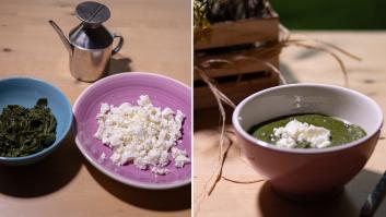 Receta fácil: puré de espinacas