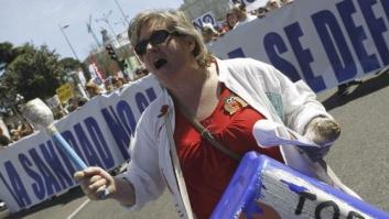 Miles de personas participan en Madrid en una 'marea blanca' en defensa de la sanidad pública (FOTOS)