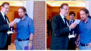 ¿Qué libro le ha regalado Pablo Iglesias a Rajoy?
