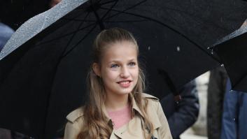 La llamativa foto en la puerta del colegio de Leonor y Sofía: imposible no verlo a la izquierda