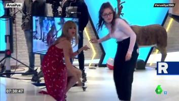 La pillada de una colaboradora de 'Arusitys' (laSexta) nada más empezar el programa