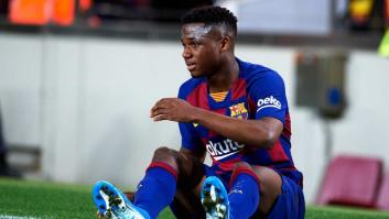 Barcelona 2 - Levante 1: la conexión Ansu-Messi castiga al Levante