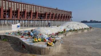"Maltrata al varón, sea niño o hombre": la indignante pintada en el monumento al niño Gabriel en Almería