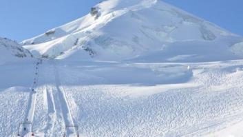 El glaciar de Saas-Fee