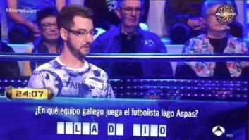 El clamoroso error de un concursante en 'Ahora Caigo': su respuesta ya es historia de la televisión