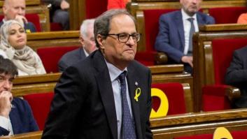El Parlament recurre al Supremo la pérdida del escaño de Torra con la abstención del PSC