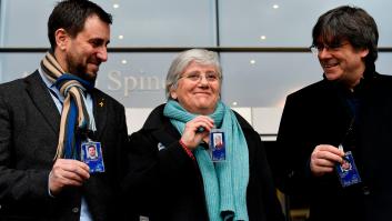 Clara Ponsatí recoge su acreditación de eurodiputada por JxCat