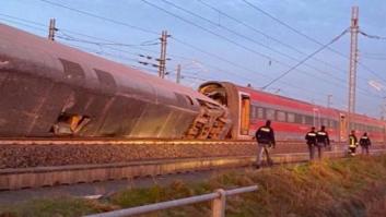 Al menos dos muertos y 27 heridos por el descarrilamiento de un tren en Italia