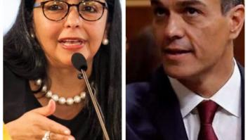 Exteriores habría "prohibido el aterrizaje" de la número dos de Venezuela "si hubieran avisado con tiempo"