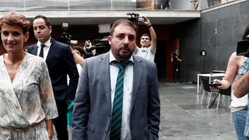 Unai Hualde (Geroa Bai), elegido presidente del Parlamento navarro