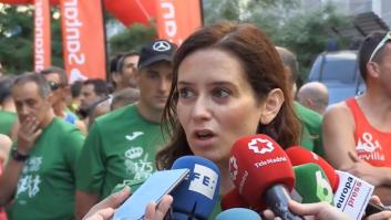 Díaz Ayuso (PP), sobre Serrano (Vox): "No cabe más que no estar de acuerdo con lo que dice"