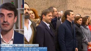 Pablo Simón: "La foto de Colón rompió el tabú del cordón sanitario a Vox"